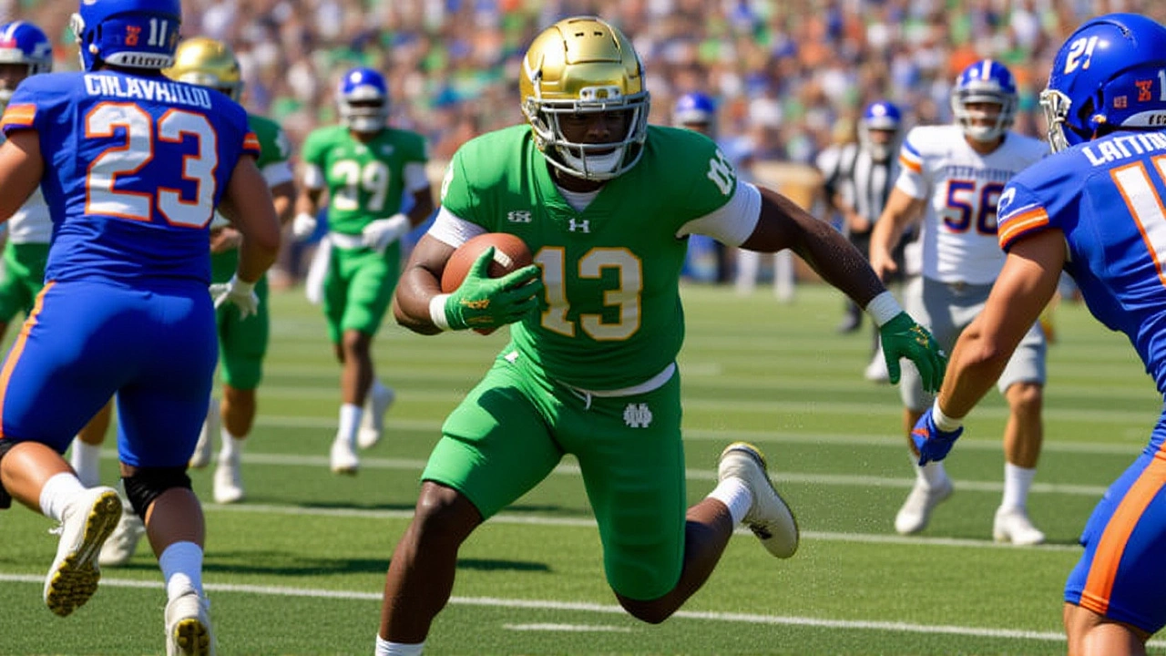 Leonard Moore’s return sparks Notre Dame’s 28-7 win over Boise State